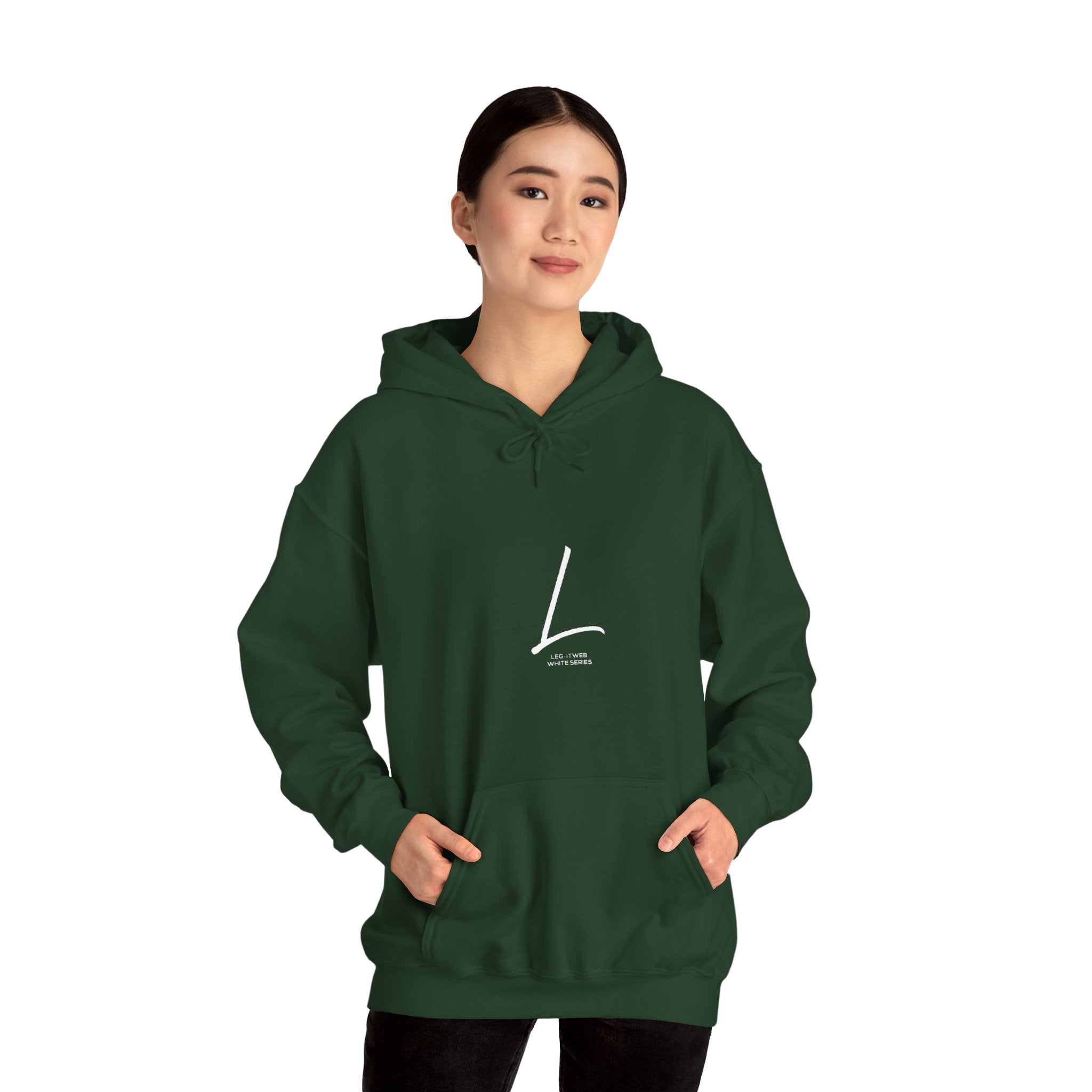 LEG-IT White Series Logo Hoodie