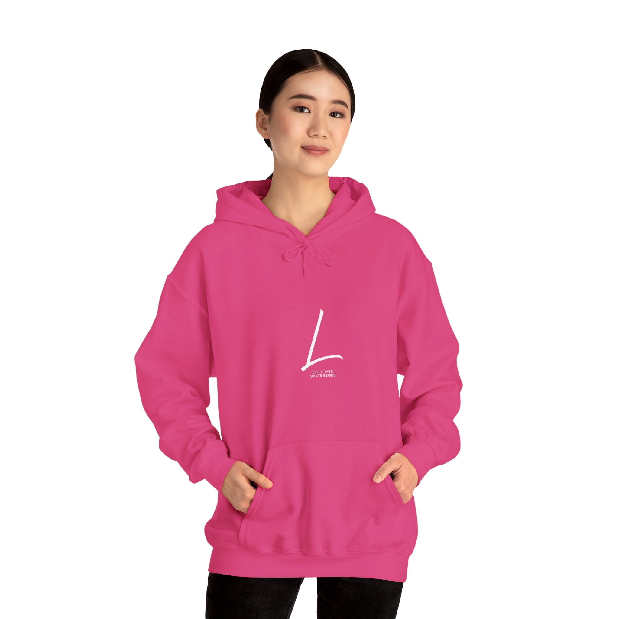 LEG-IT White Series Logo Hoodie