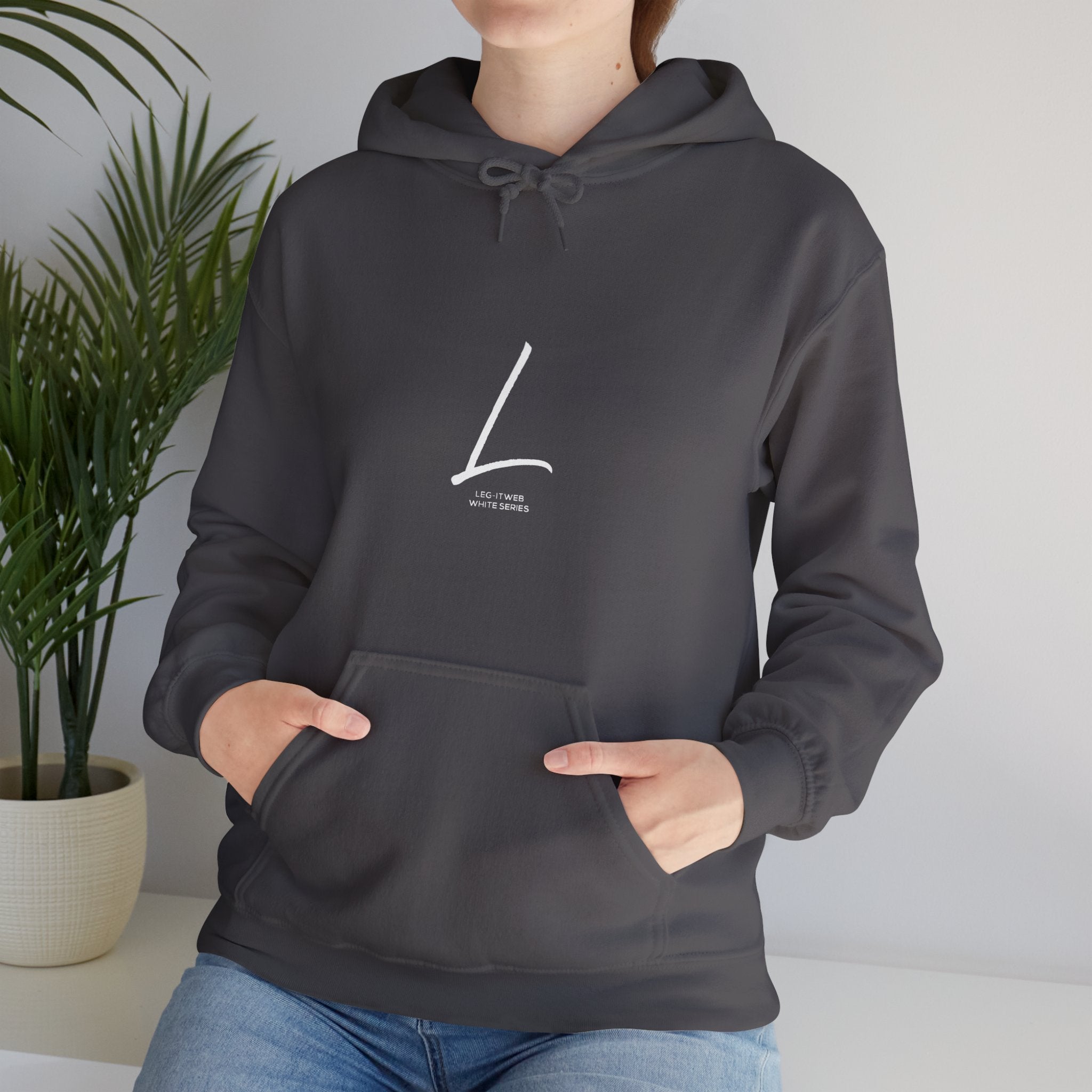 LEG-IT White Series Logo Hoodie