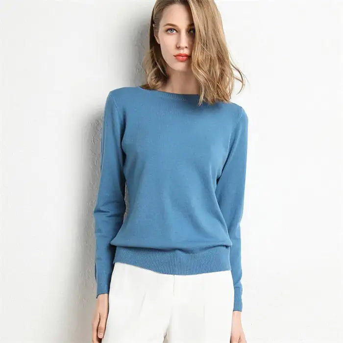 Knitted Pullover Sweater