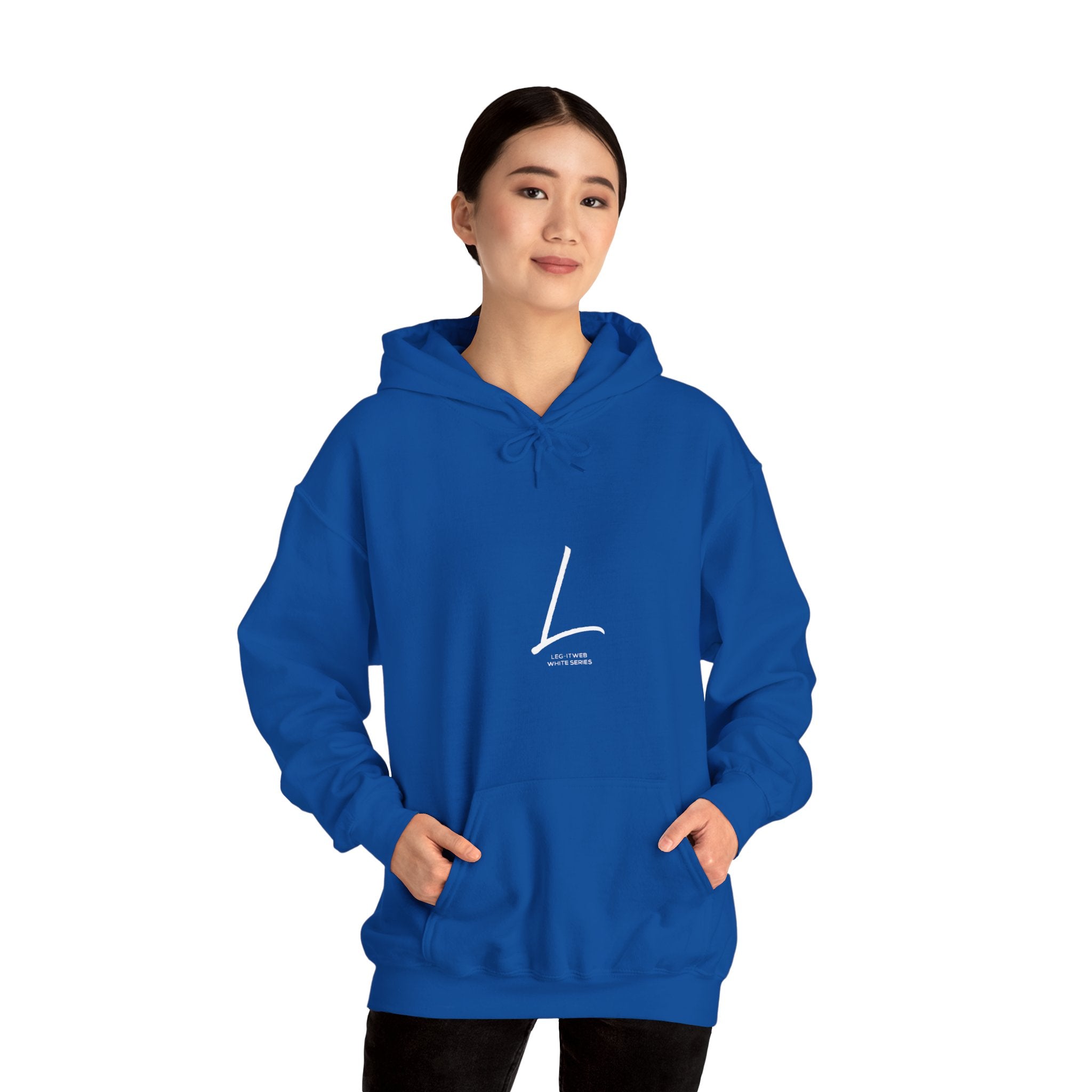 LEG-IT White Series Logo Hoodie