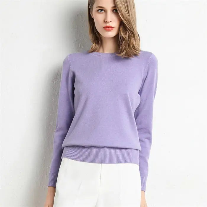 Knitted Pullover Sweater