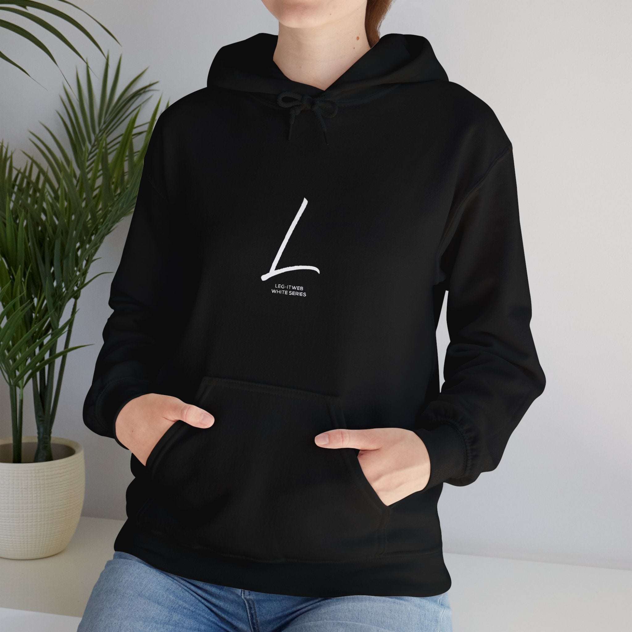 LEG-IT White Series Logo Hoodie