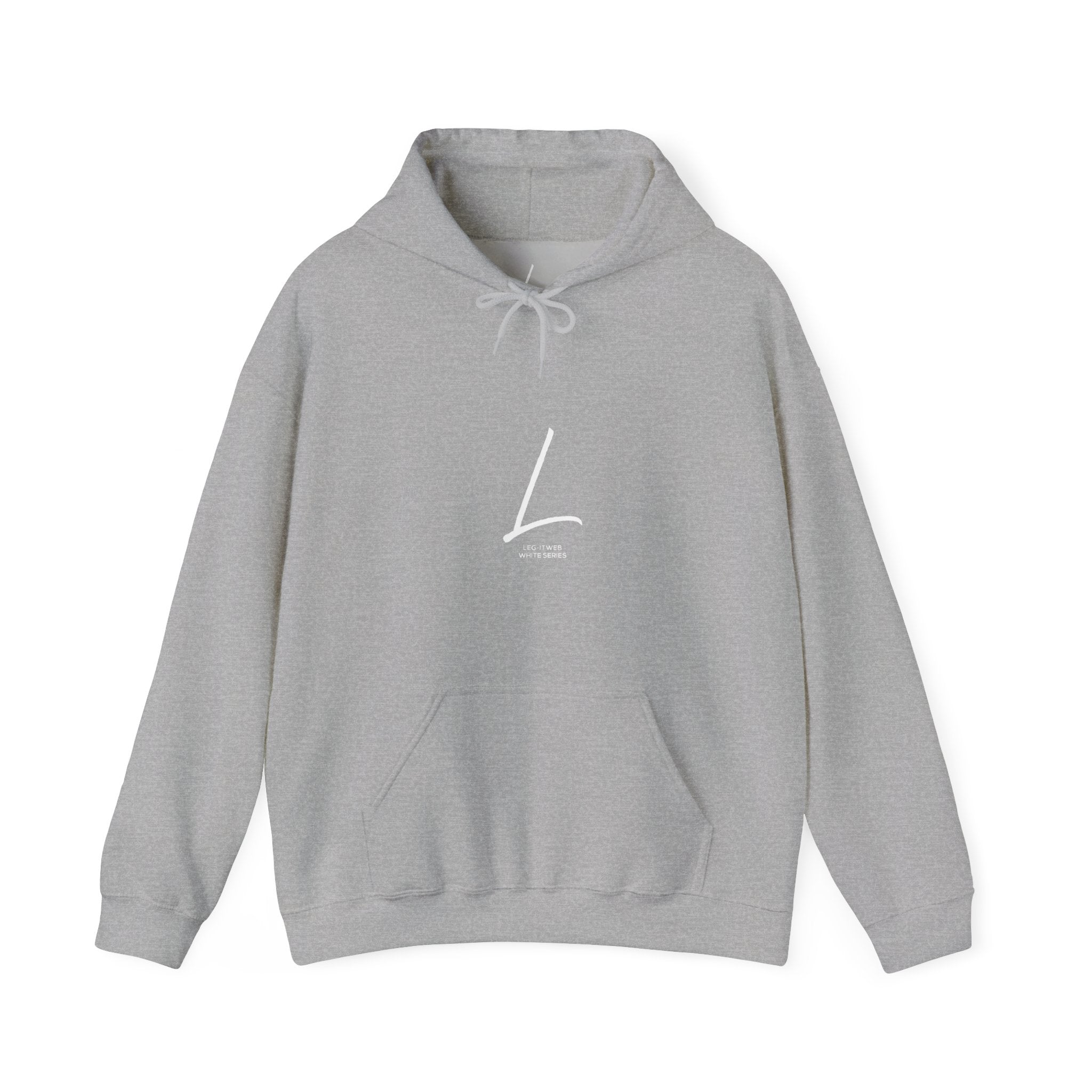 LEG-IT White Series Logo Hoodie