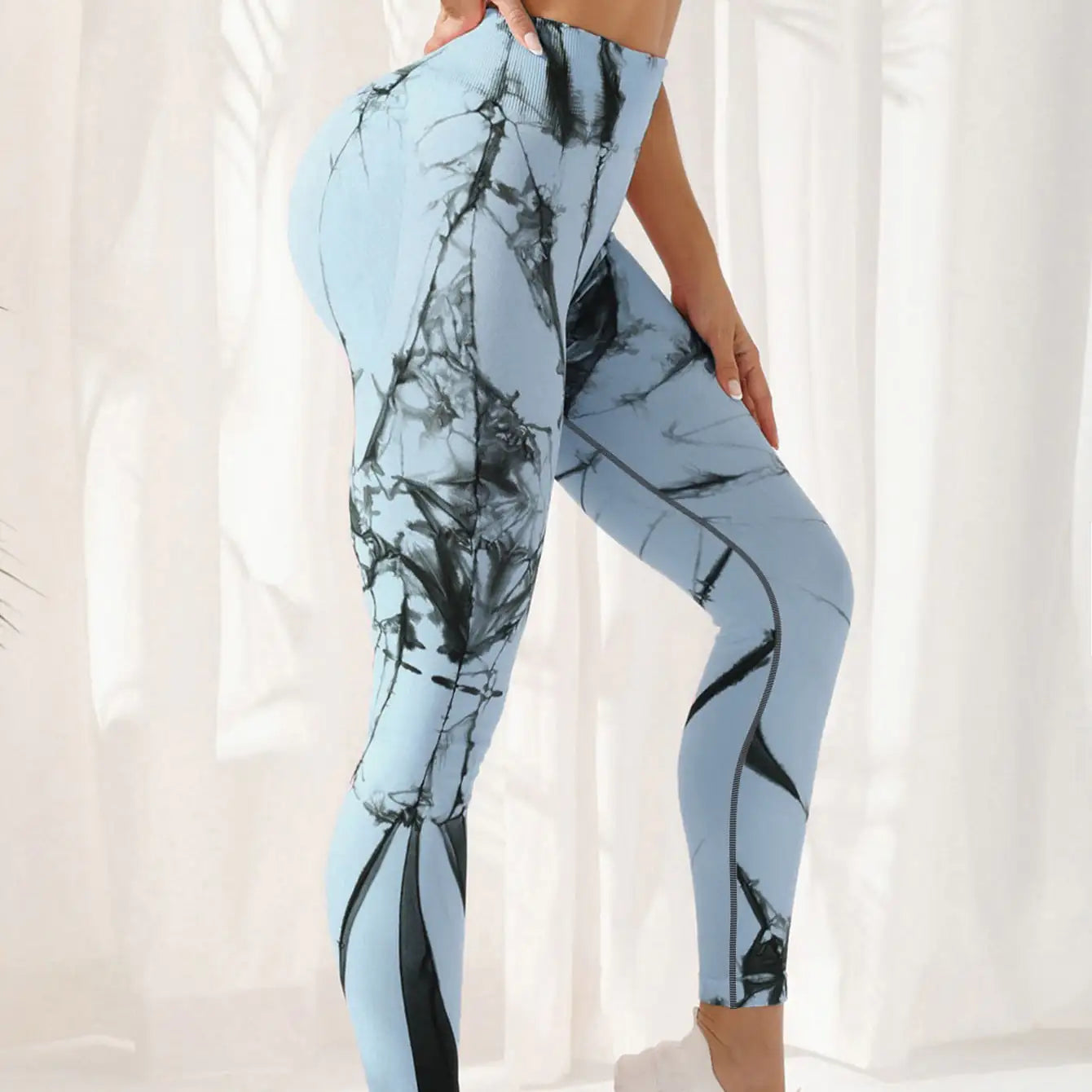 Tie-dye High-Waisted Leggings