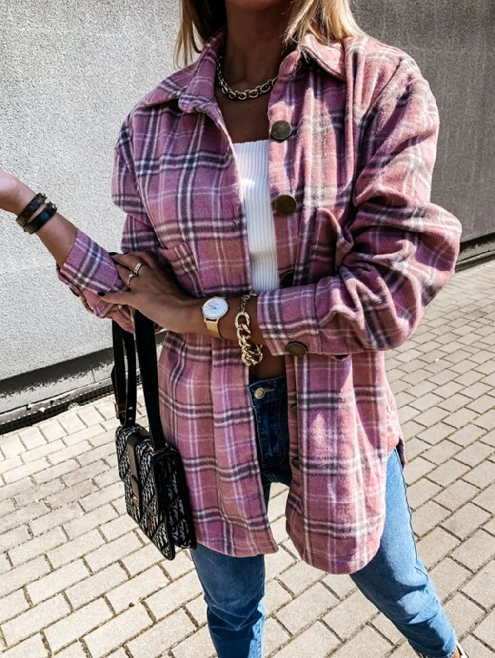 Trendy Oversize Jacket