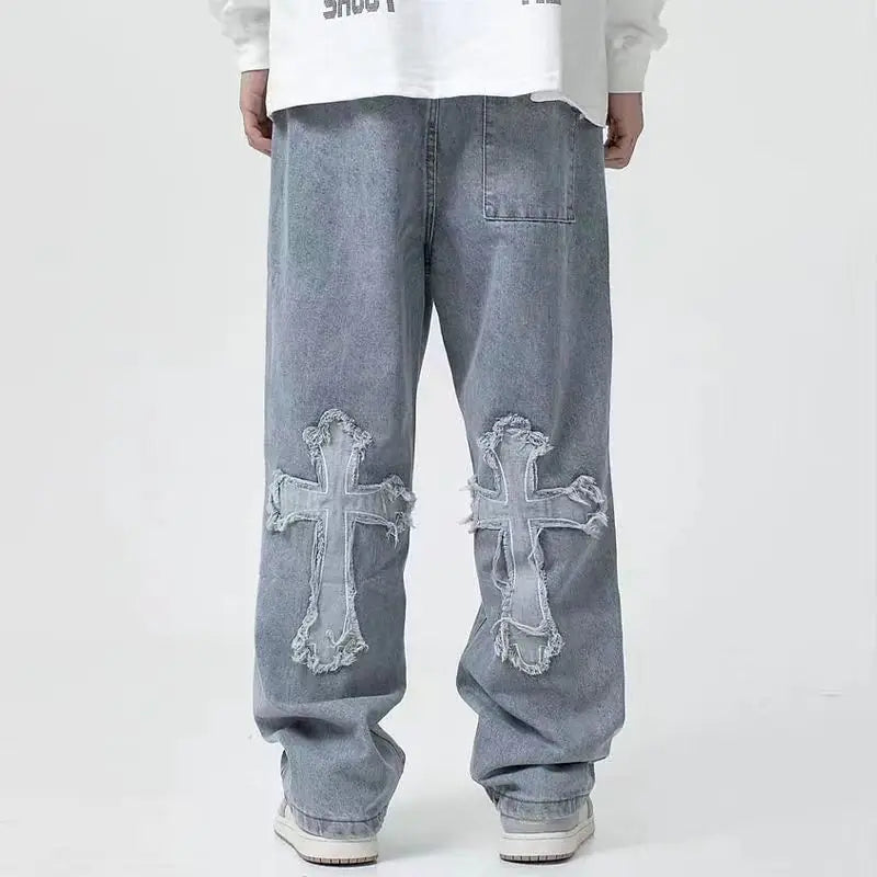 Men Waist Jeans Trousers