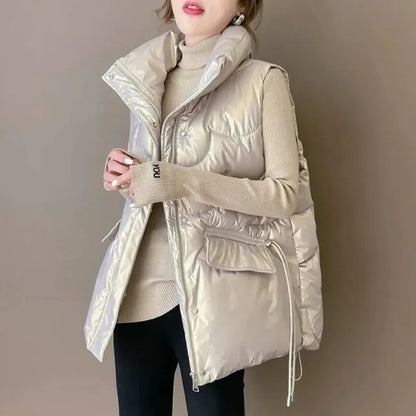 Warm Winter Sleeveless Coat