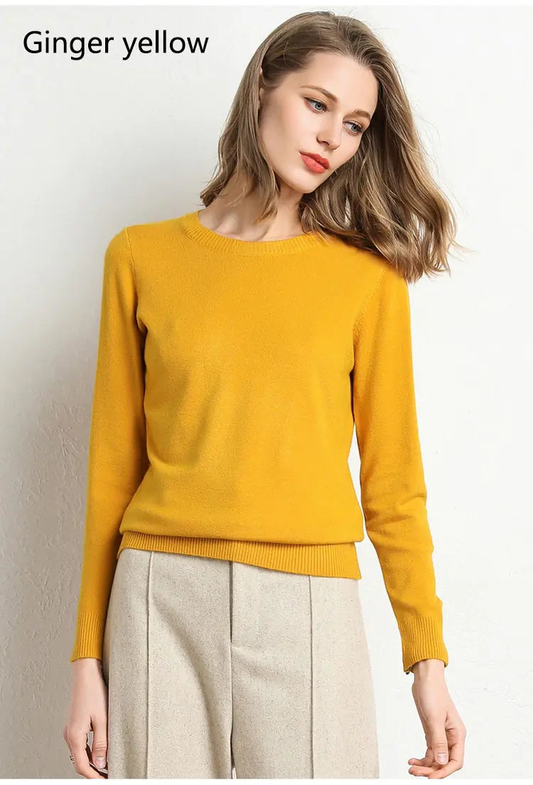 Knitted Pullover Sweater