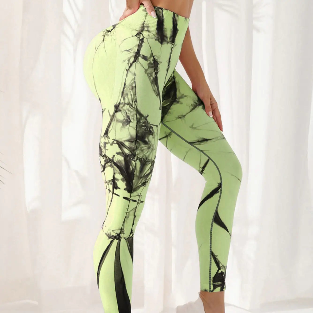 Tie-dye High-Waisted Leggings