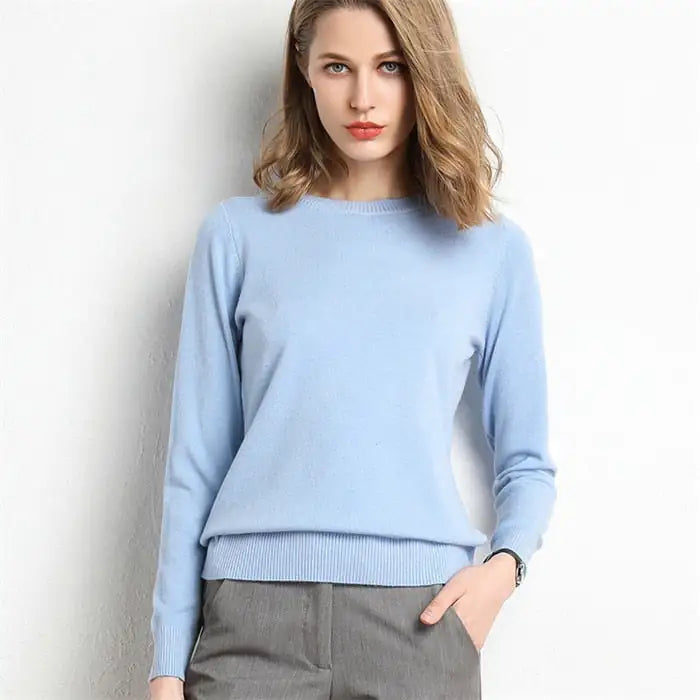 Knitted Pullover Sweater